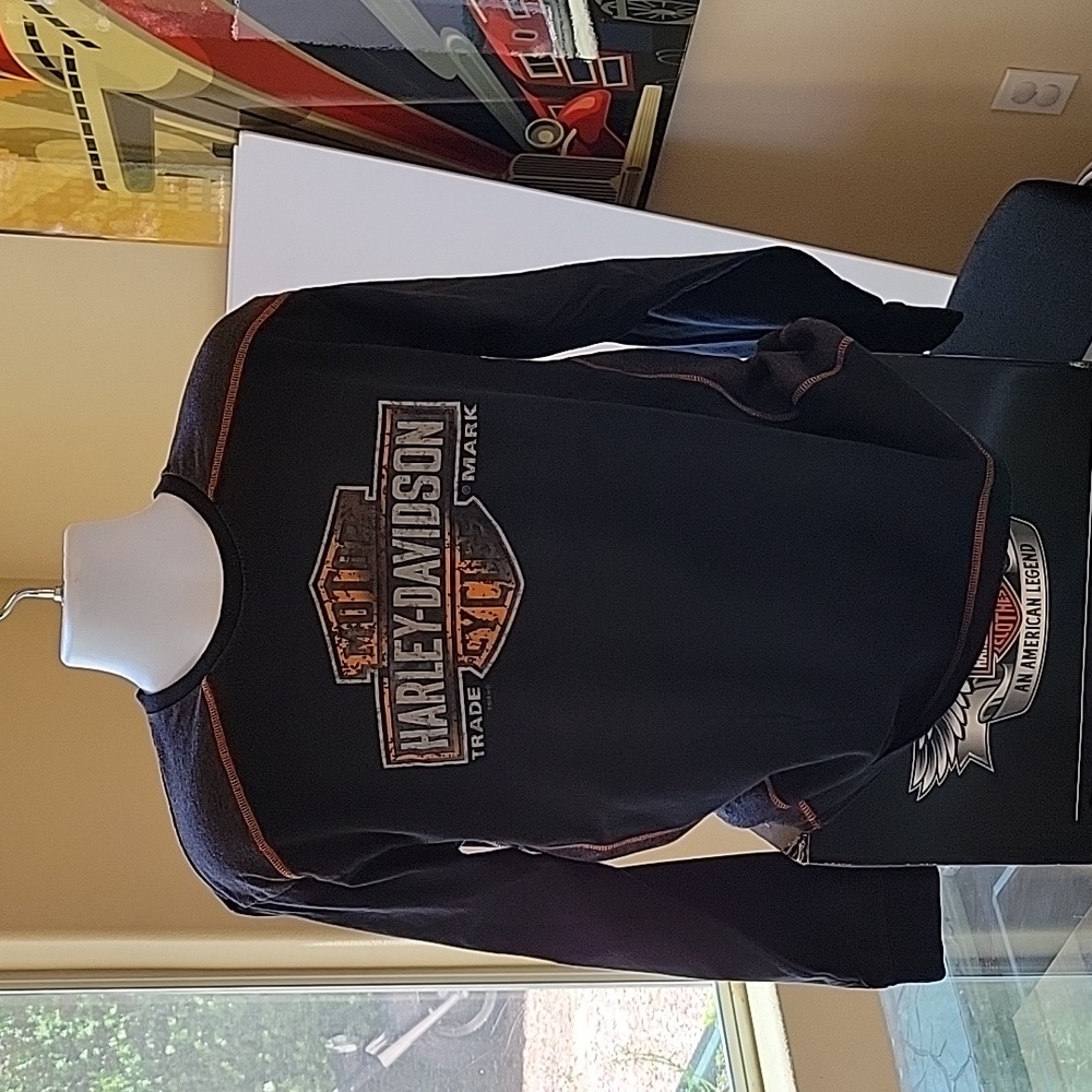 Men's Harley-Davidson Long Sleeve Shirt Size L
